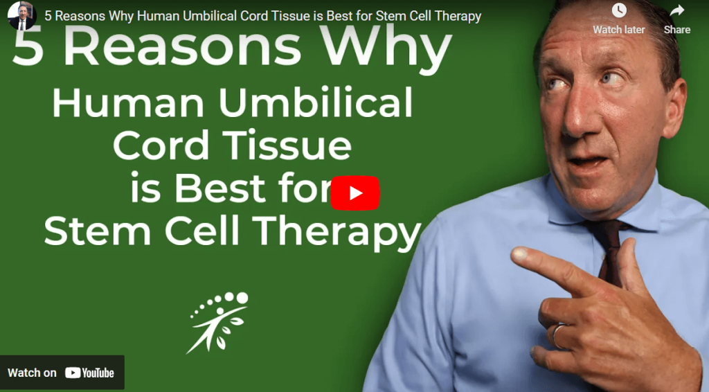 5 Reasons Why Human Umbilical Cord Tissue is Best for Stem Cell Therapy